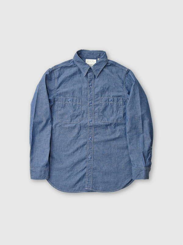 楽天市場】FULLCOUNT フルカウント シャンブレーシャツ メンズ