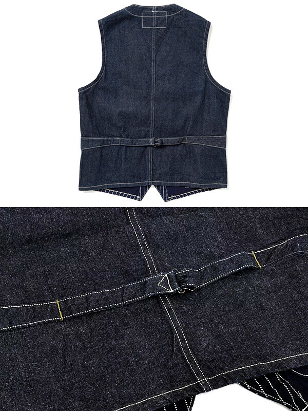 楽天市場】SUGAR CANE シュガーケーン ウォバッシュ ストライプ ベスト