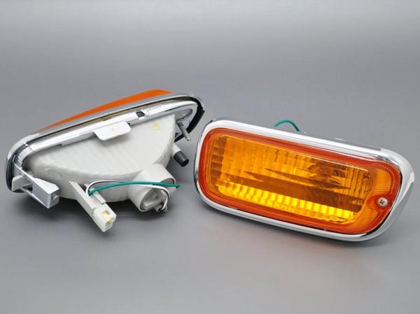 楽天市場】ミラジーノ L700S L710S フロントウインカー アンバー