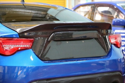 楽天市場】86 ZN6 ダックテールカーボントランク クリア塗装済み