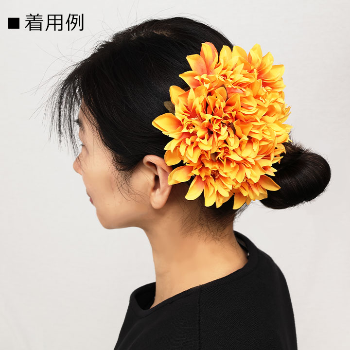 楽天市場】即納☆ ヘアクリップ オレンジ KS-GD078-3755 ヘア