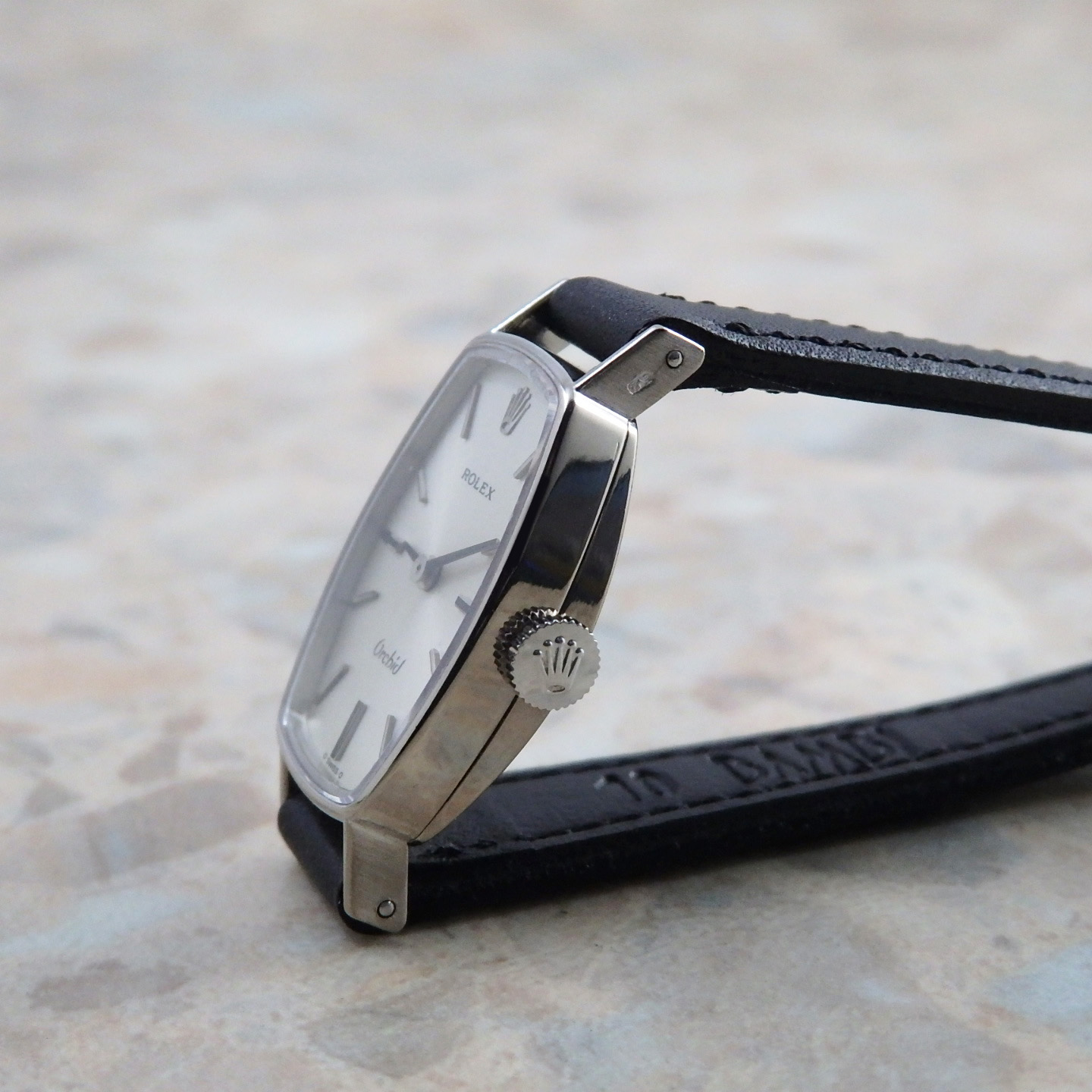 楽天市場】ROLEX レディース WG トノーケース ロレックス 18金無垢