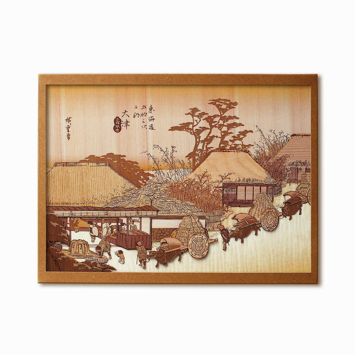楽天市場】【スーパーSALE10％OFF】本格木工細工 木はり絵手作りキット