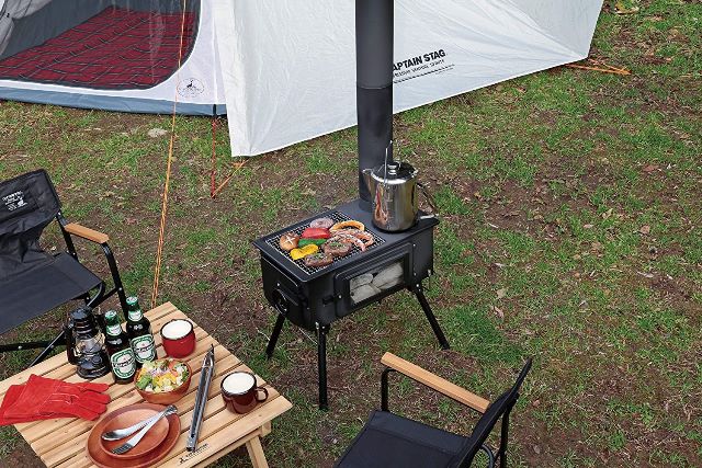 楽天市場】＼SALE ポイント5倍／薪ストーブ キャプテンスタッグ