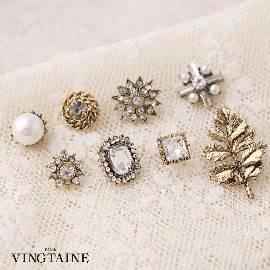 楽天市場】アンティーク調モチーフタックピン ピンブローチ ピンバッジ