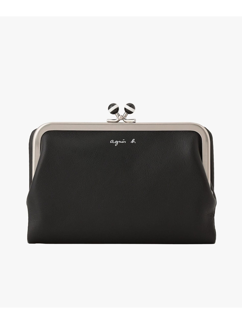 楽天市場】レザー がま口 ウォレット 