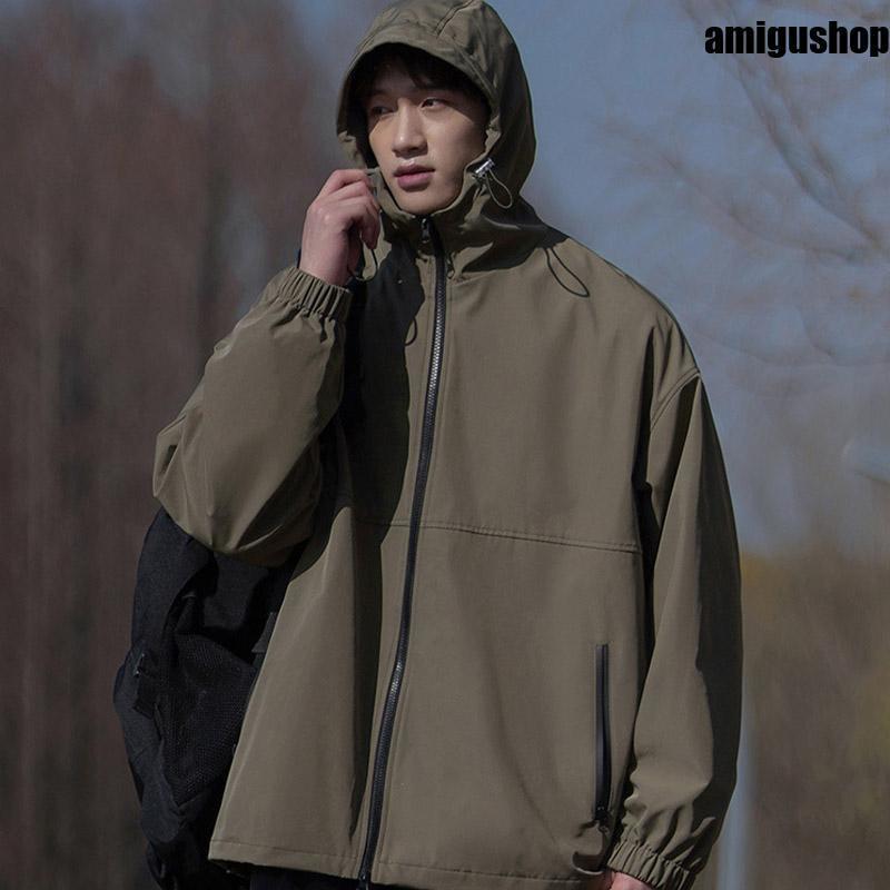 楽天市場】マウンテンパーカー メンズ ウィンドブレーカー フード付け