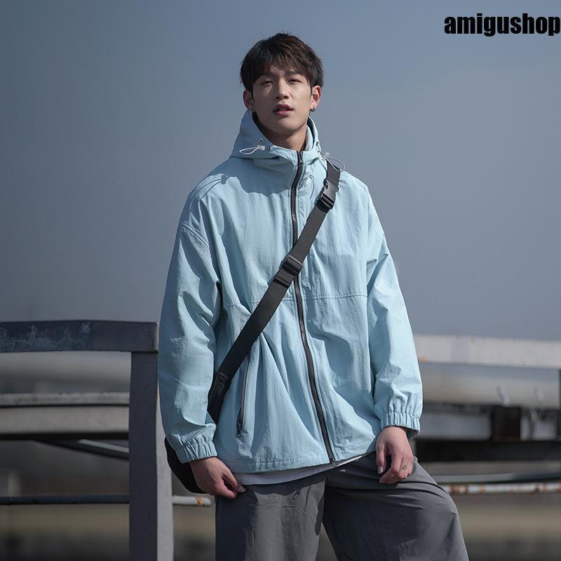 楽天市場】マウンテンパーカー メンズ ウィンドブレーカー フード付け