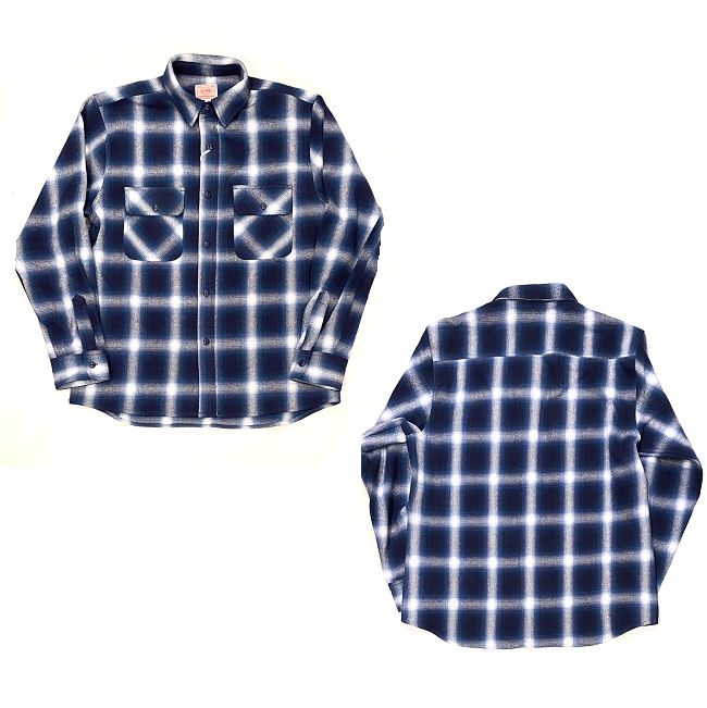 楽天市場】BIG MIKE ネルシャツ オンブレ HEAVY FLANNEL SHIRTS 50's