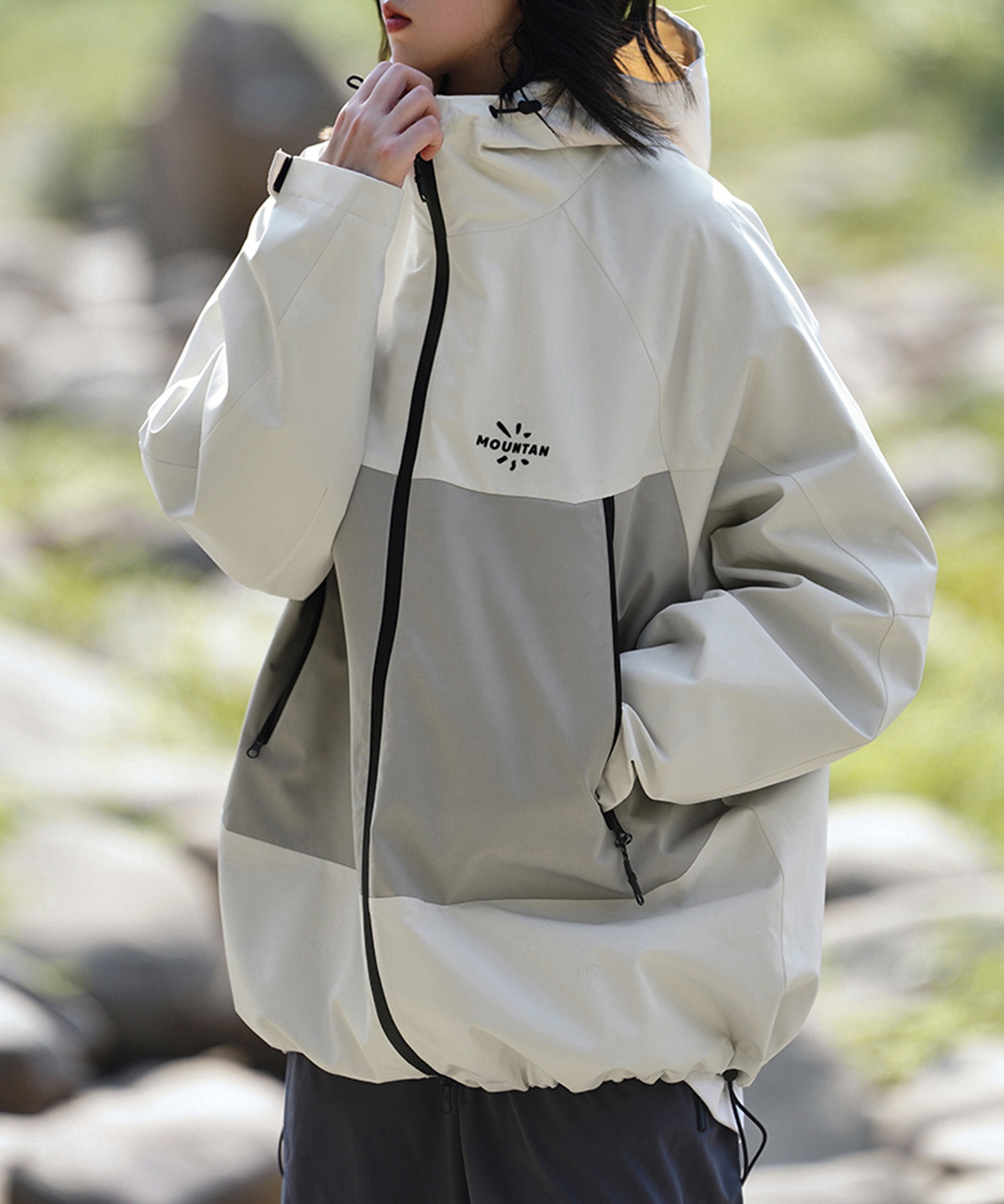 楽天市場】マウンテンパーカー レディース メンズ 撥水 パーカー