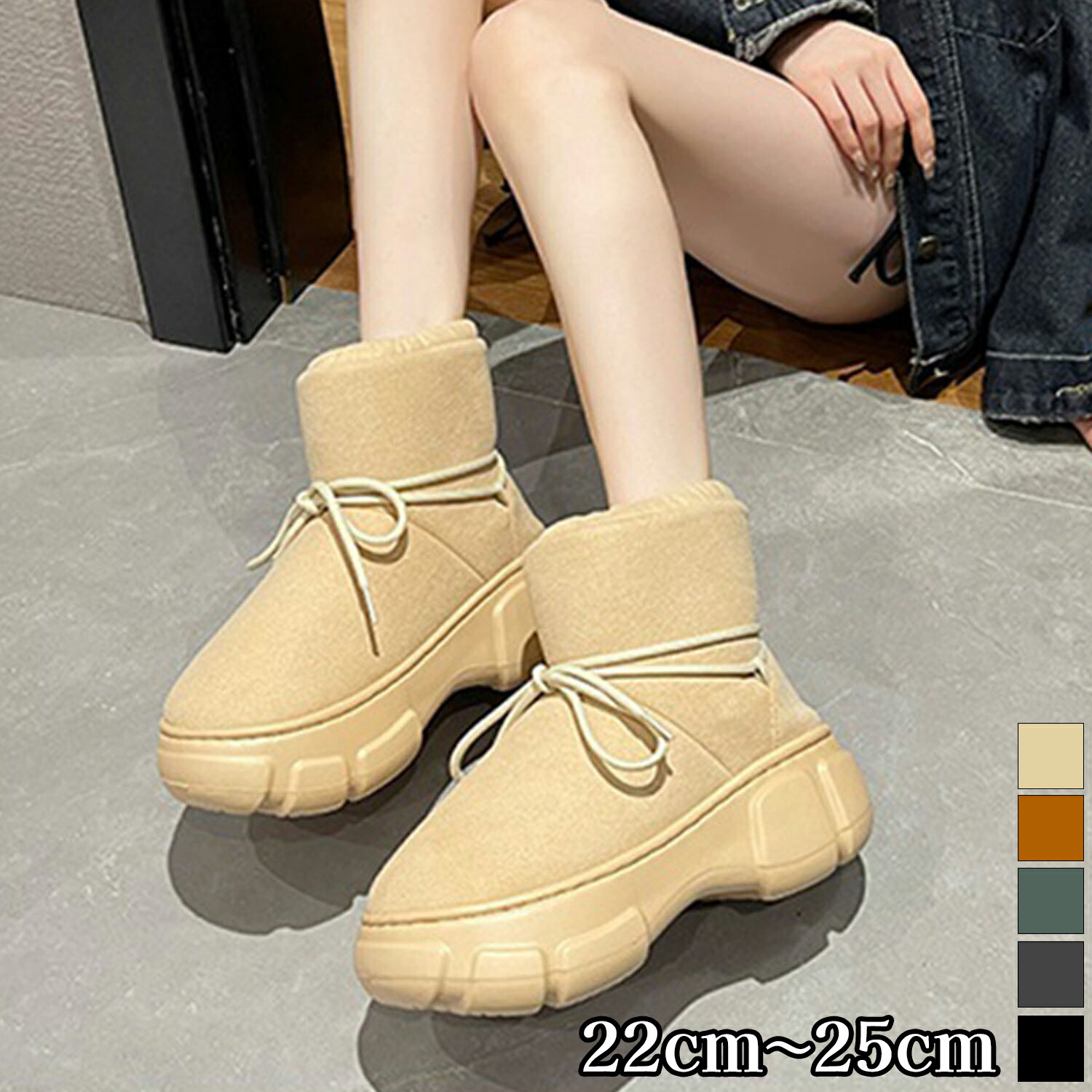 楽天市場】【shoes365】丸コロスノーブーツ レディース 防寒 防水