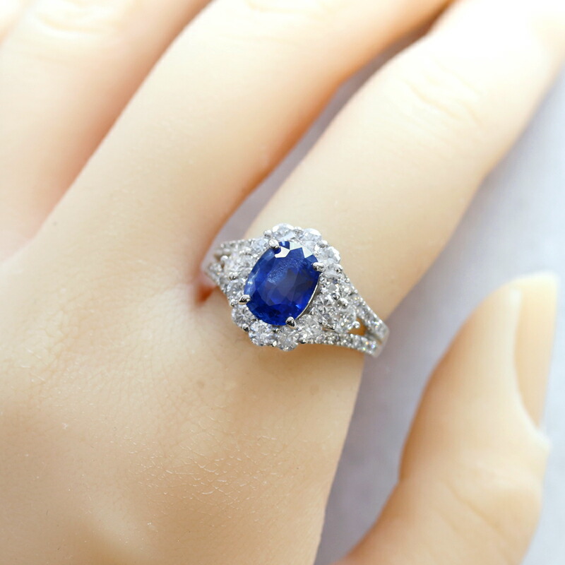 楽天市場】スリランカ産非加熱コーンフラワーブルーサファイア 2.88ct