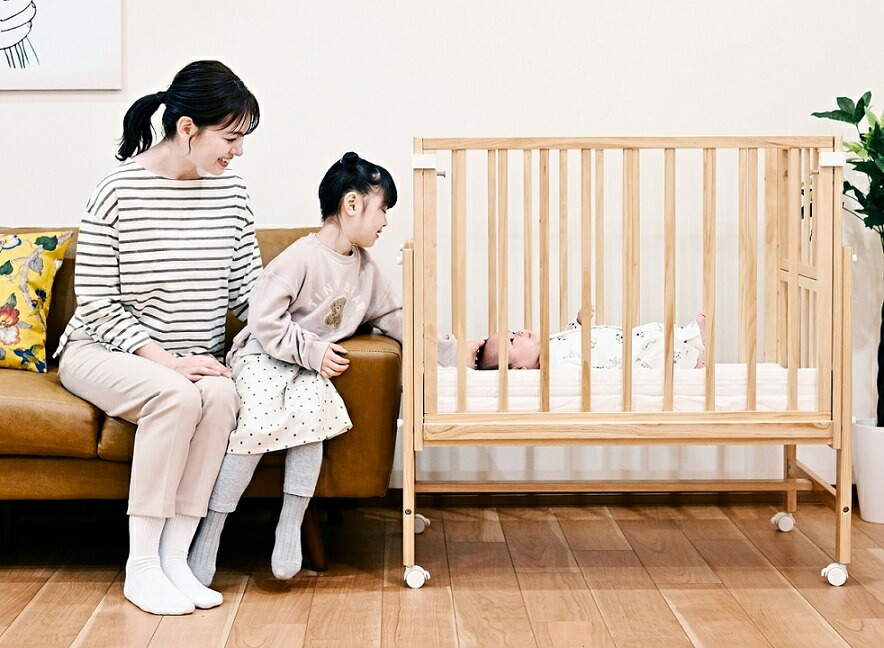 大和屋 そいねーるミニ マットレス有 2024年1月購入 ベビーベッド 楽天