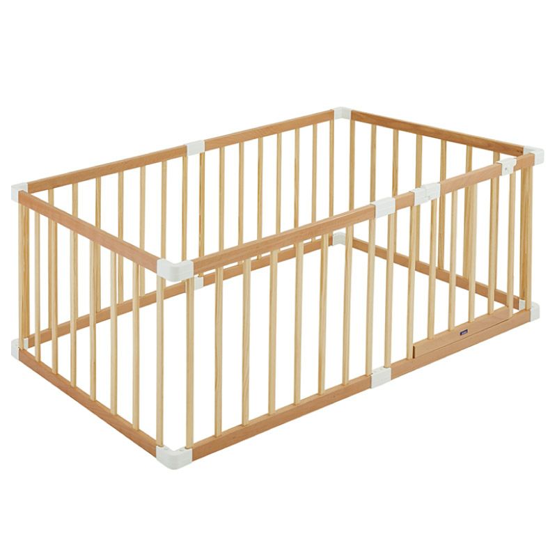 楽天市場】カトージ 木製ベビーサークル 扉付 ナチュラル ホワイト