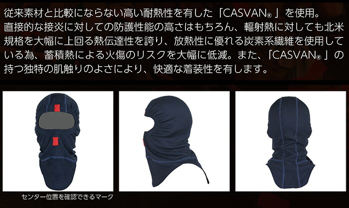 楽天市場】防火フード 防火頭巾 カムイプロファイター CASVAN 防火