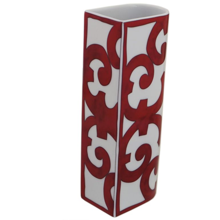 楽天市場】エルメス HERMES ガダルキヴィール レッド 花瓶 フラワー