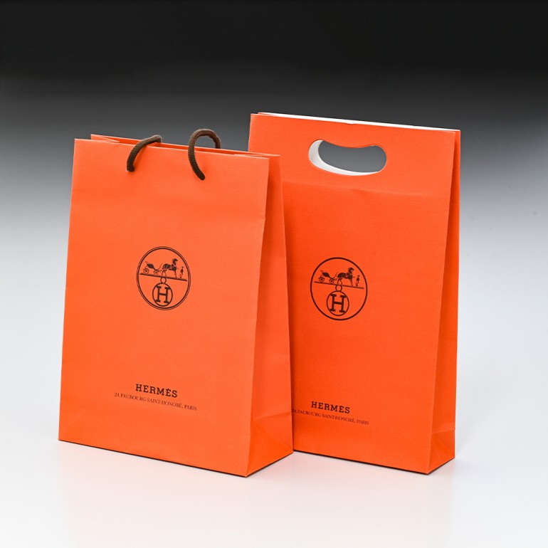 楽天市場】【袋のみの購入不可】エルメス 純正紙袋 ショッパー