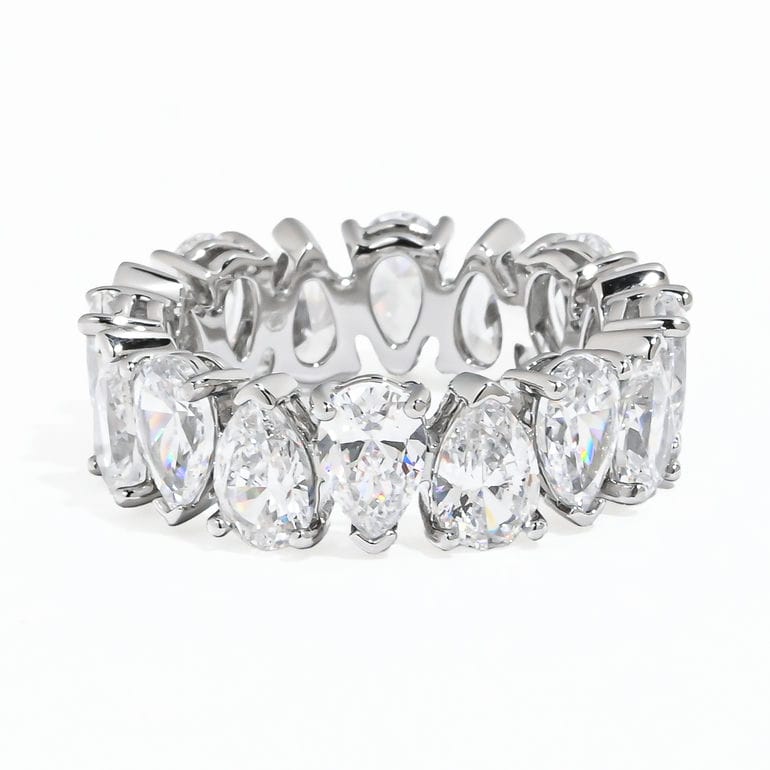 楽天市場】スワロフスキー SWAROVSKI リング 指輪 9号 ペアカット