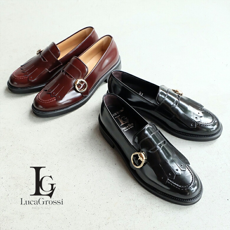楽天市場】Luca Grossi ルカグロッシ ローファー コインローファー
