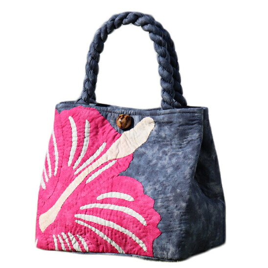 楽天市場】ハワイアンキルトバッグ サザンフォレストのむら染め本格