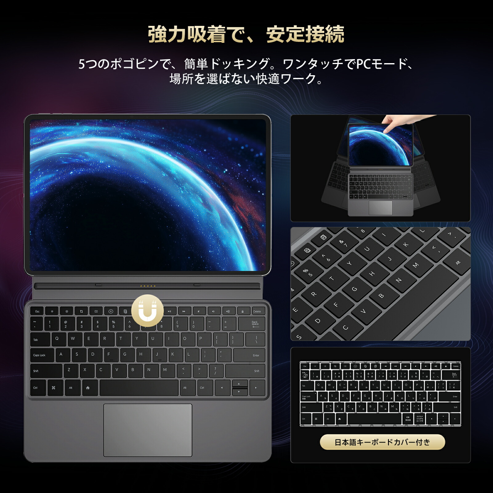 楽天市場】ALLDOCUBE Ultra Pad タブレット セット キーボード