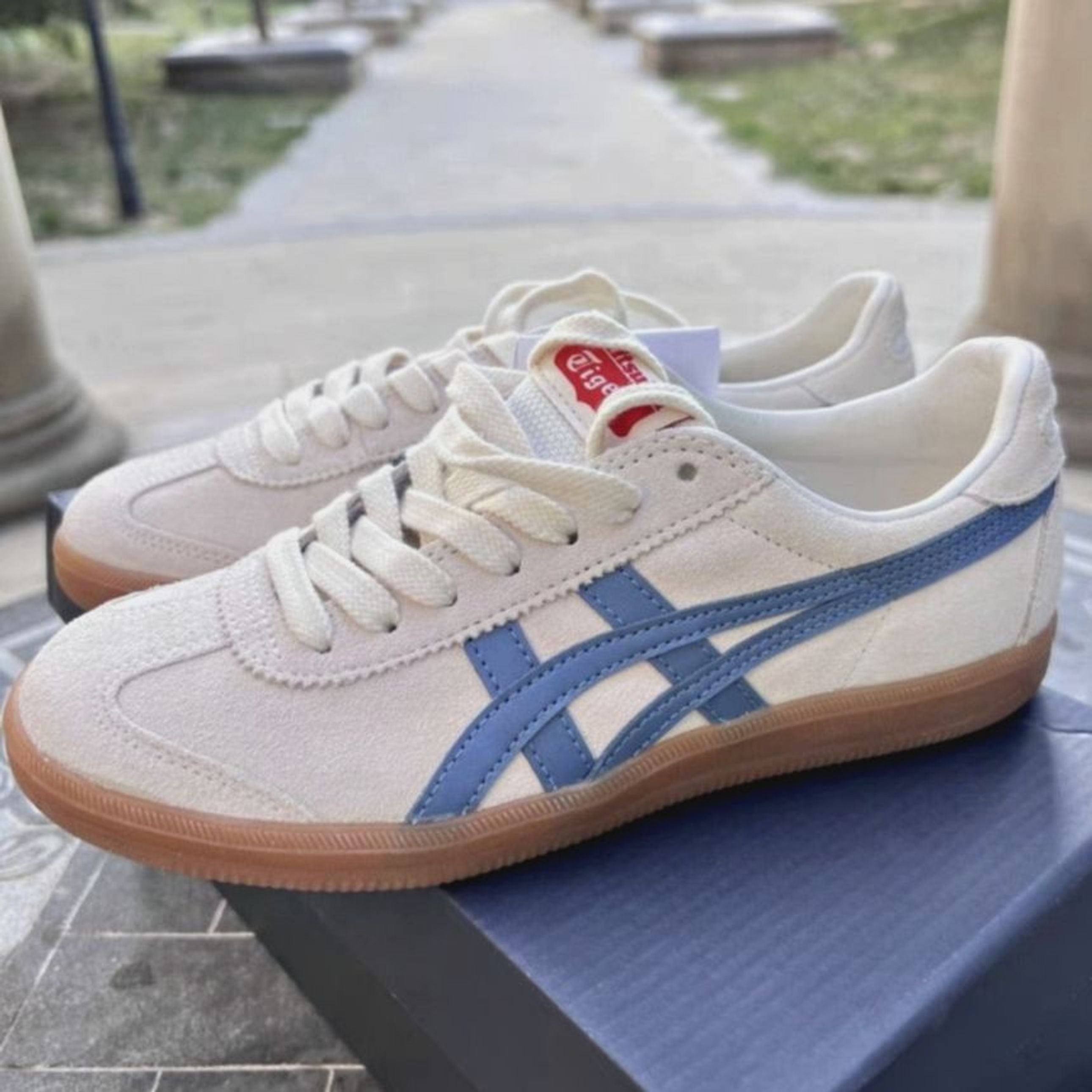 楽天市場】日本未入荷 Onitsuka Tiger Tokuten White Blue オニツカ