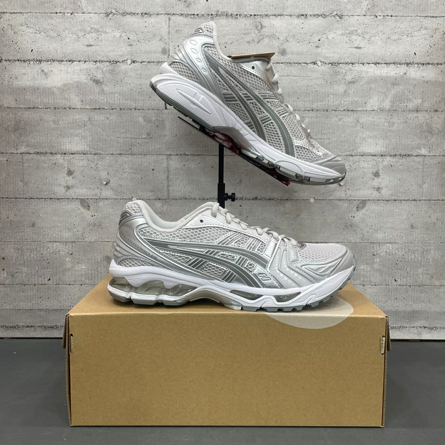 楽天市場】asics GEL-KAYANO 14 CLOUD GREY CLAY GREY アシックス ゲル
