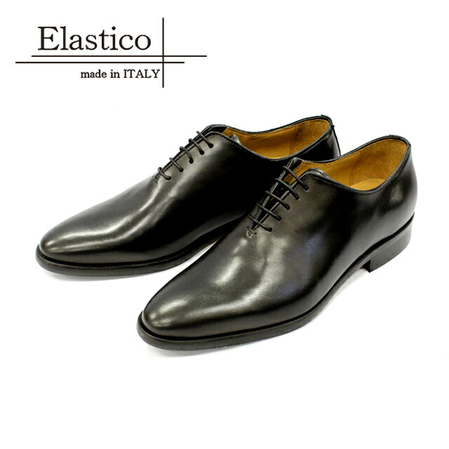 Elastico ホールカットシューズ ☆伊製着用少美品☆Elastico エラスティコ ホールカット 40茶 ビジネス