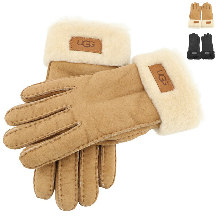 楽天市場】アグ UGG 手袋 W TURN CUFF GLOVE スエード シープファー