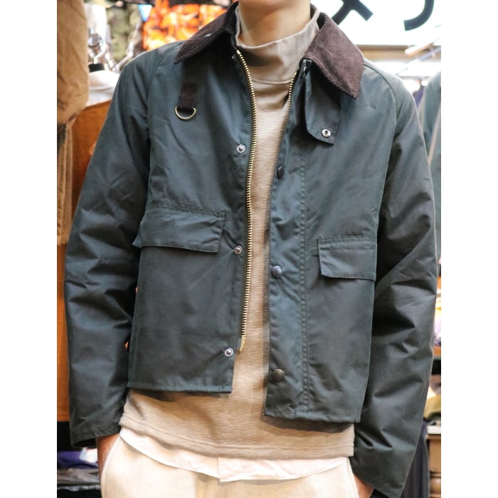 楽天市場】Barbour spey wax jacket バブアー スペイ ワックス