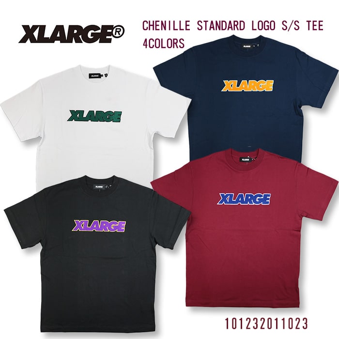 楽天市場】XLARGE エクストララージ CHENILLE STANDARD LOGO S/S TEE