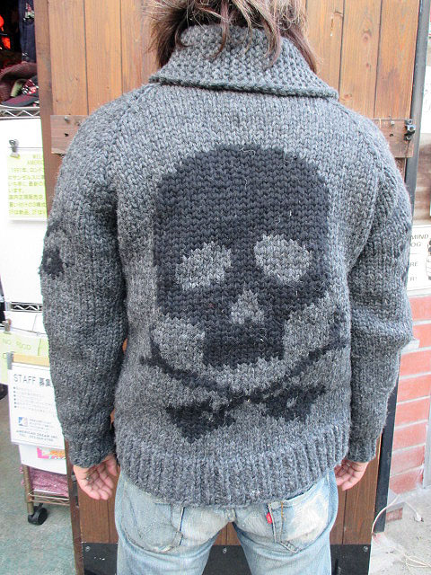 楽天市場】別注モデルKANATA / カナタカウチン SKULL カウチンセーター