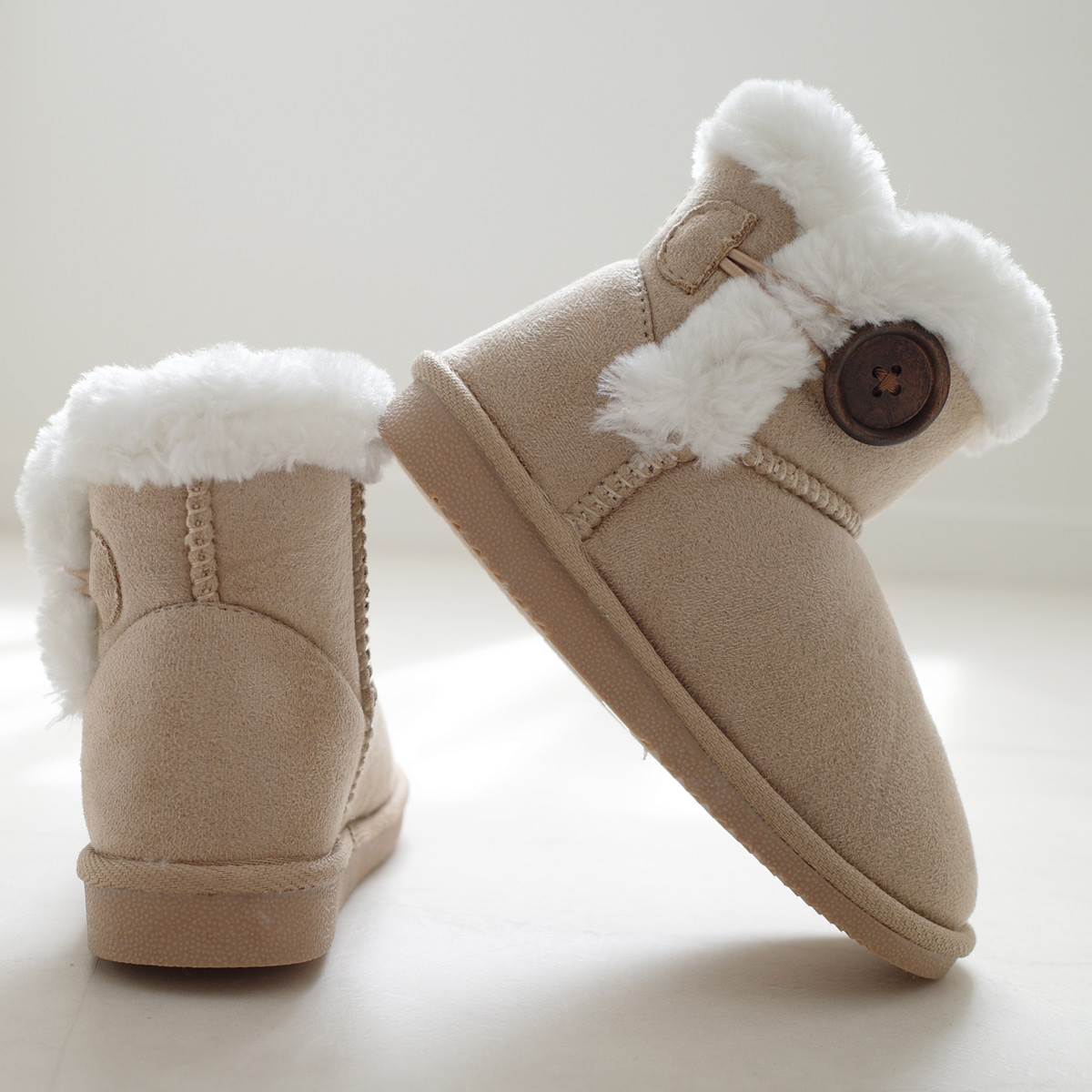 楽天市場】4日20時-2H半額クーポン◇ムートンブーツ キッズ 子供