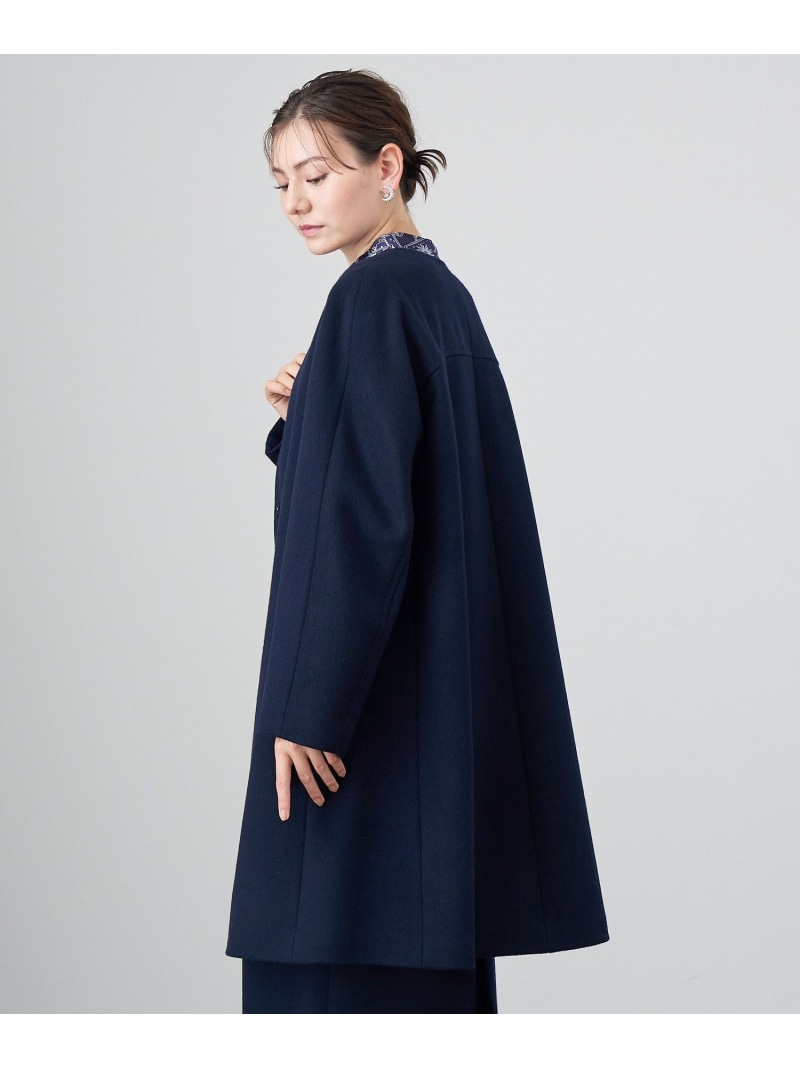楽天市場】【SALE／50%OFF】ラムビーバーAラインコート ANAYI アナイ