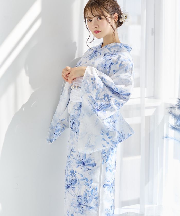 楽天市場】浴衣 レディース 4点set 4点セット ひまわり 向日葵 ダリア