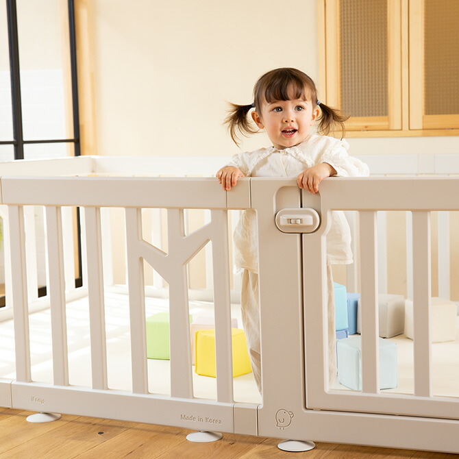 楽天市場】ベビーサークル バーチ 扉付き 10枚セット プレイヤード