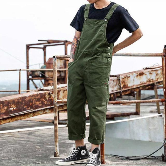 楽天市場】【送料無料】オーバーオール メンズ サロペット 薄手 作業着