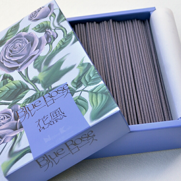 楽天市場】【日本香堂】花風プラチナ「ブルーローズ」バラ詰【日本製