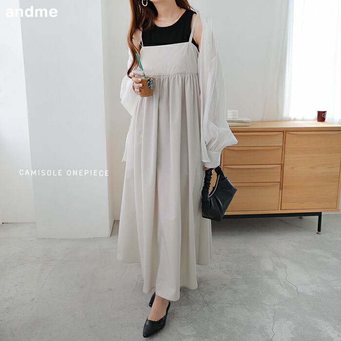 楽天市場】タイプライター キャミソール ワンピース レディース キャミ