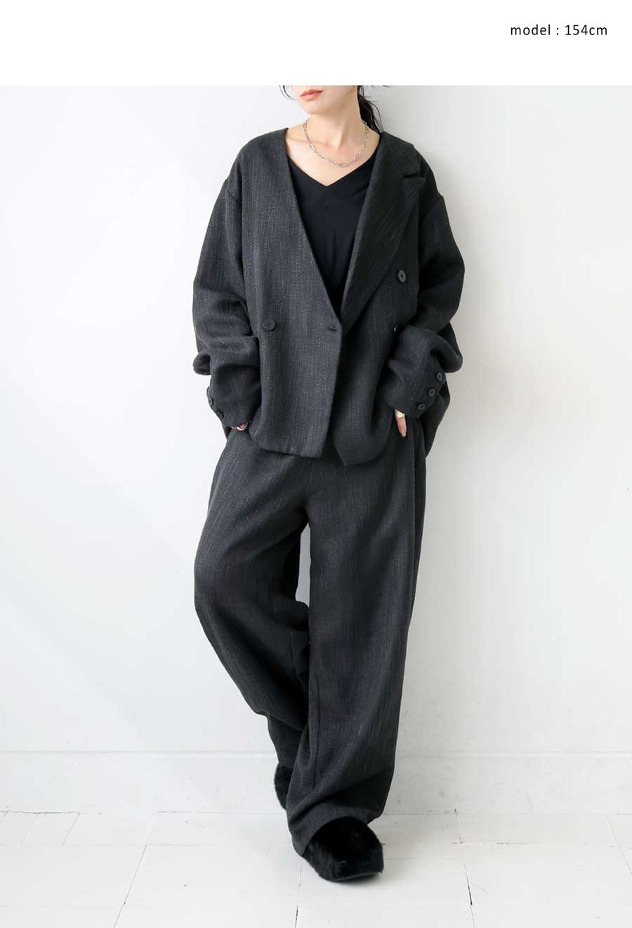 楽天市場】ツイードジャケット レディース アウター ダブル 長袖 送料