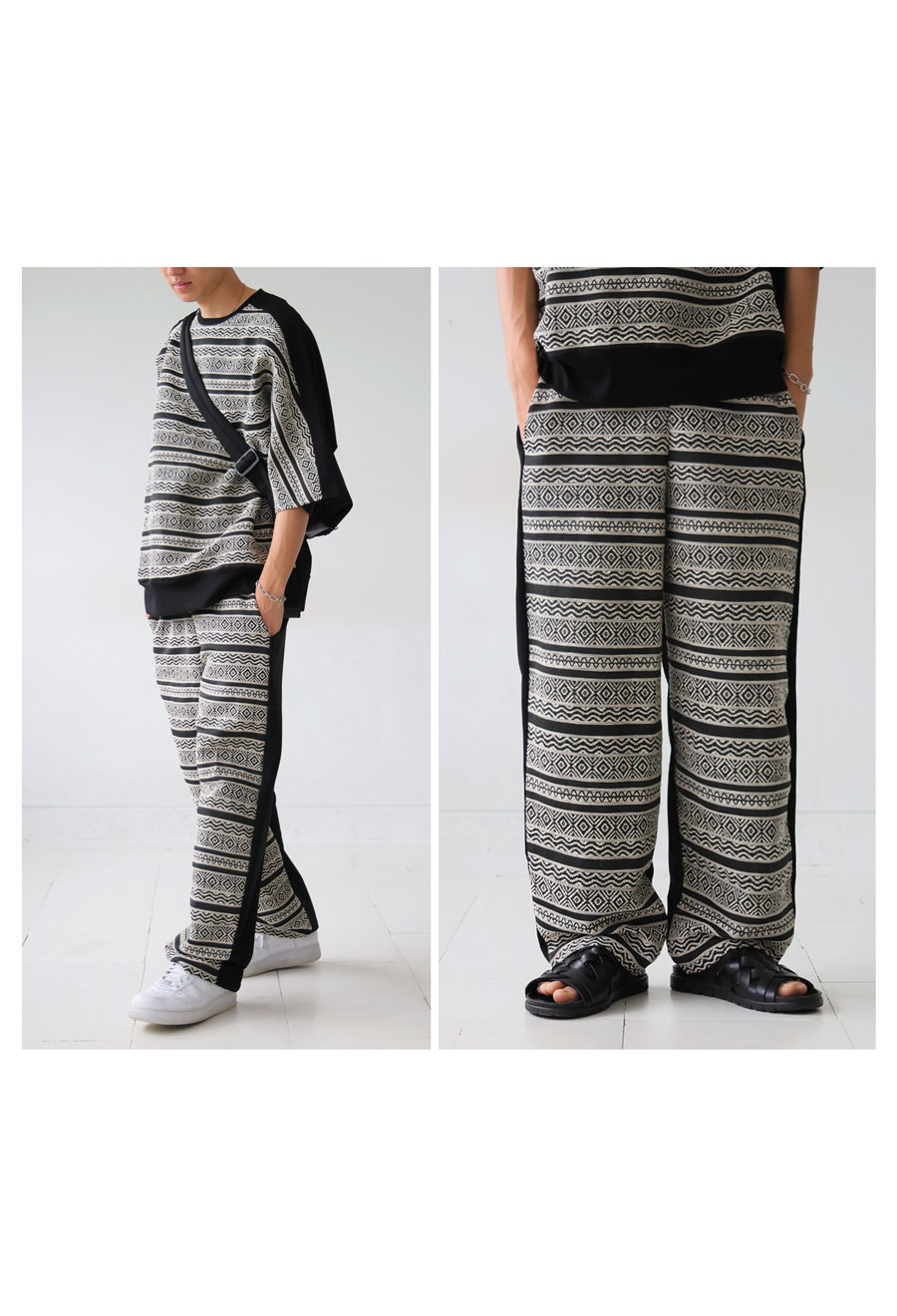楽天市場】エスニック柄 パンツ メンズ ボトムス ロング 送料無料