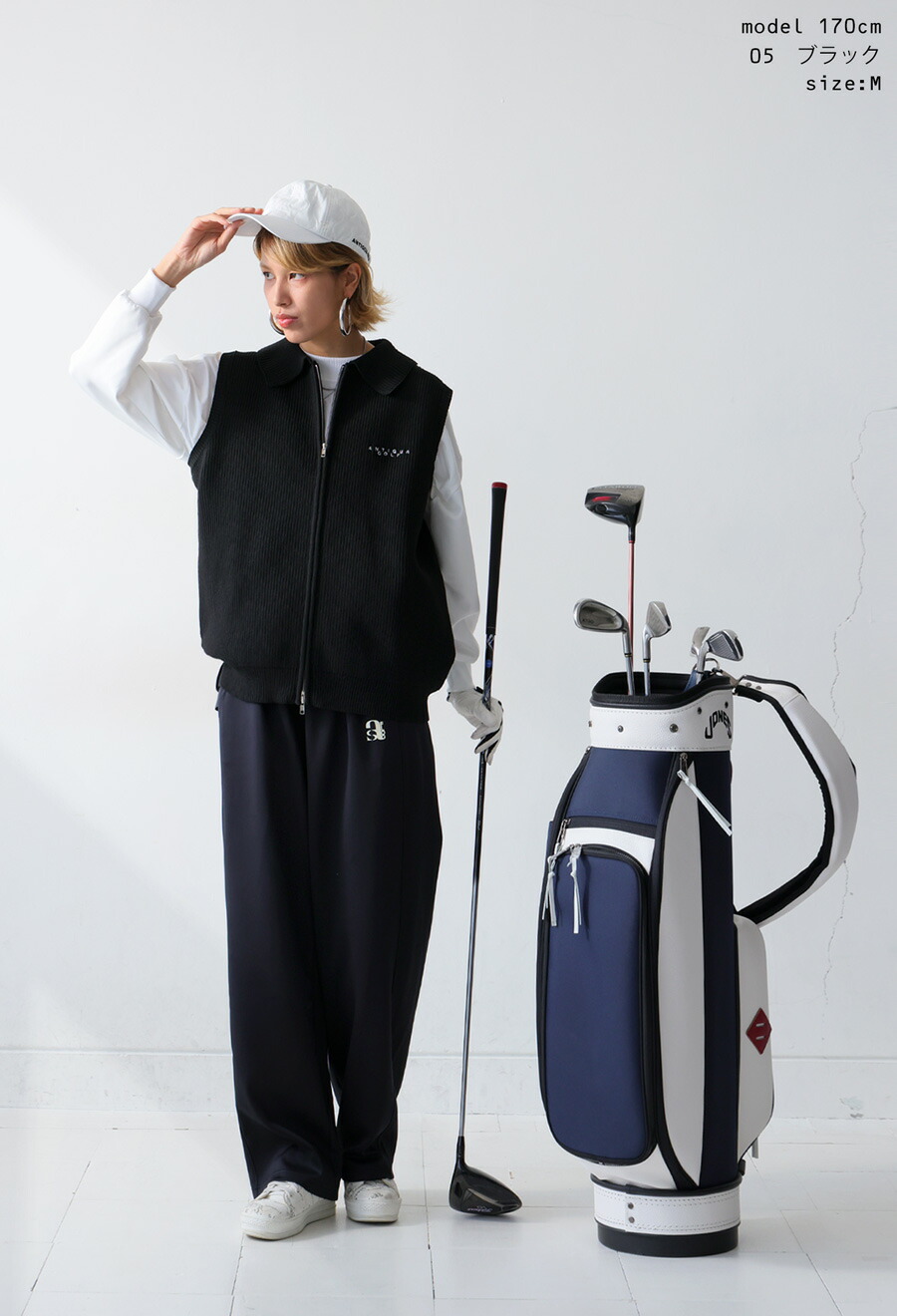 楽天市場】ANTIQUA GOLF ニットベスト メンズ 送料無料・メール便不可