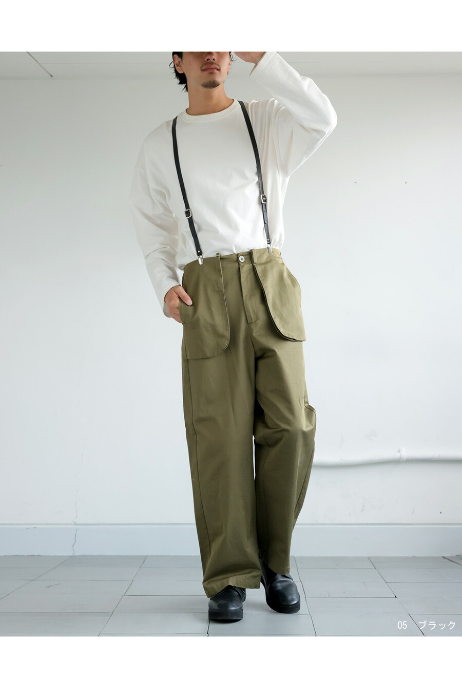 楽天市場】本革サスペンダー サスペンダー メンズ 本革 牛革 レザー