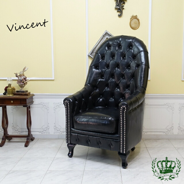 楽天市場】輸入家具 チェスターフィールド ソファ 一人掛け