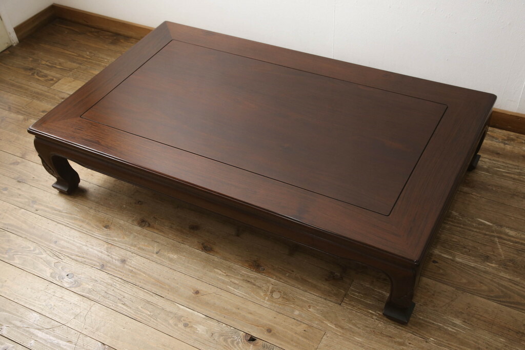 楽天市場】【中古】 美品 座卓 大阪唐木指物家具 中森喜三郎作 紫檀