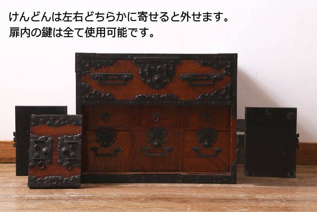 楽天市場】アンティーク家具 船箪笥 希少品 山形県酒田地方産 山形県産