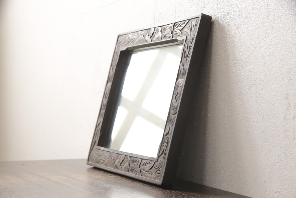 楽天市場】☆事前問合せ必須☆ ミラー 軽井沢彫り 希少 彫刻 鏡