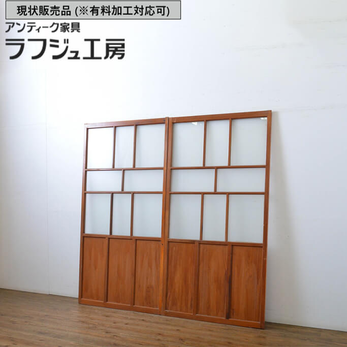 楽天市場】▽現状販売▽ 和製アンティーク 昭和初期 アンティーク建具