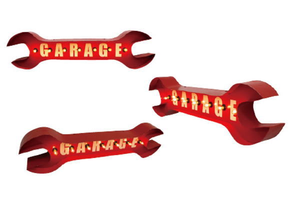 楽天市場】【アメリカン雑貨】サインライト【RED】【SPANNER】【スパナ