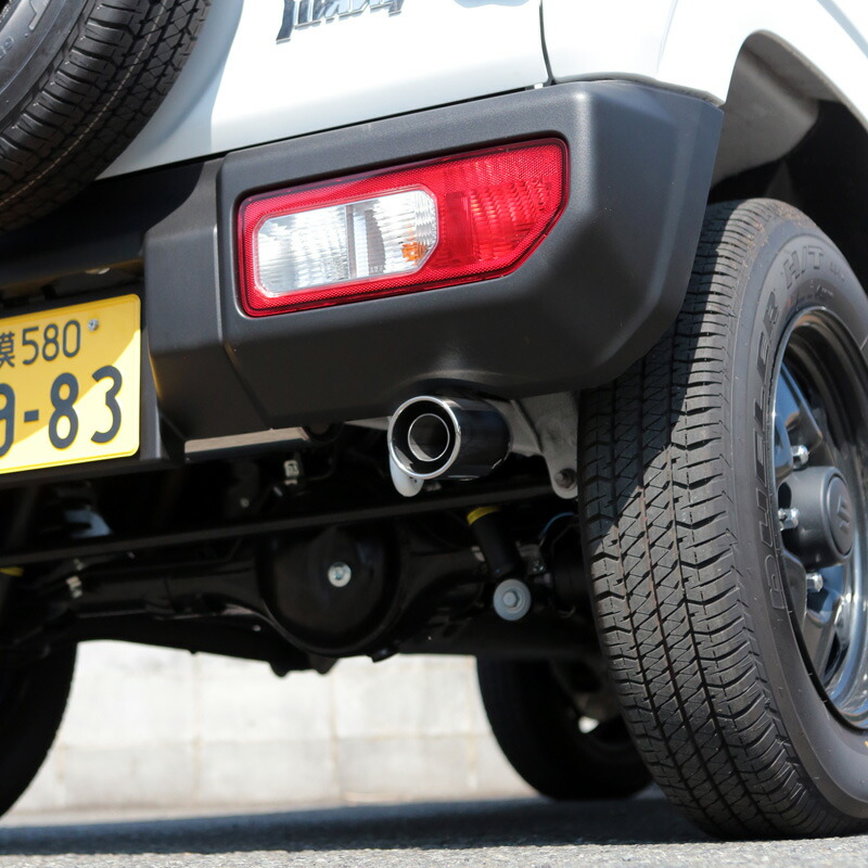 楽天市場】ジムニー カスタム マフラー【アピオ 静香御前マフラー